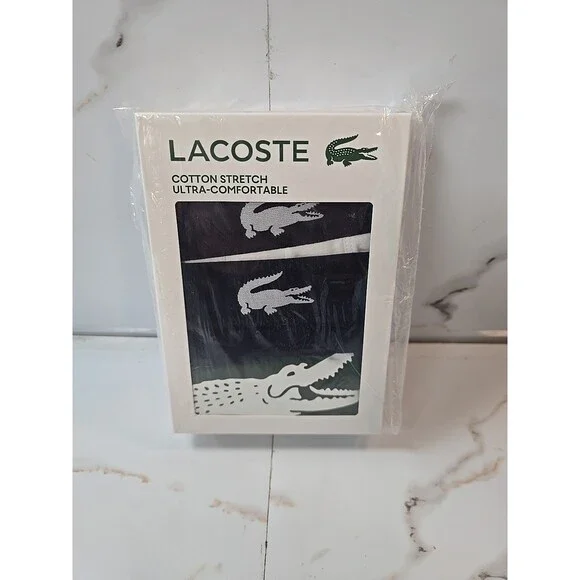 LACOSTE - Briefs Underwear - Pack of 3 - Elastic Waistband - M (EUR 5) One Size - Picture 3 of 4